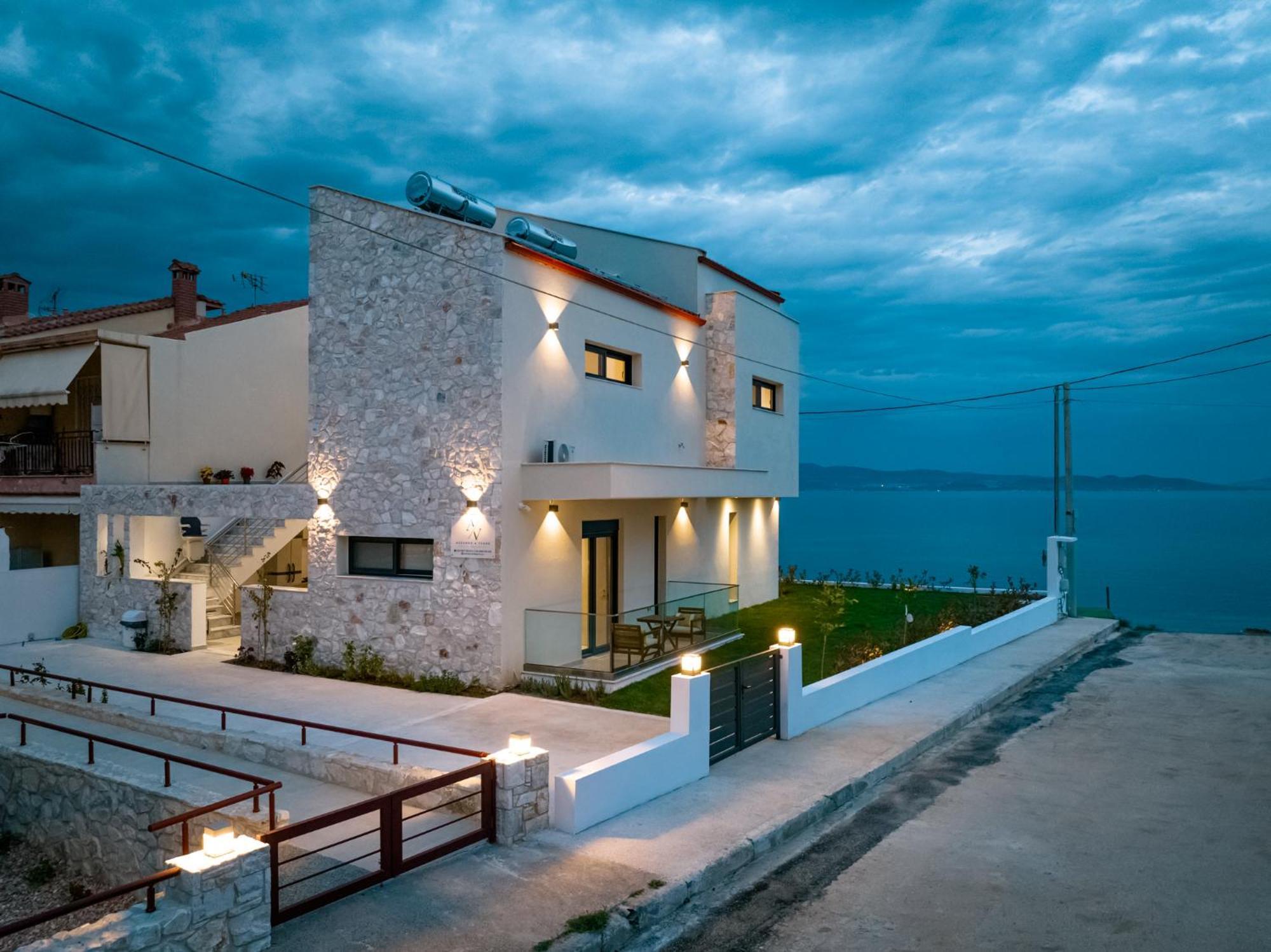 Azzurro E Verde By Rentalspro - Nea Potidaia Halkidiki เนอาโปติไดอา ภายนอก รูปภาพ
